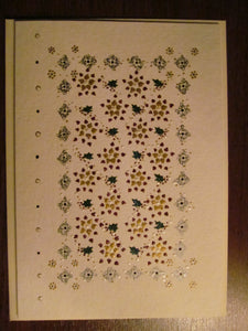 35I: Christmas Poinsettias: Festive: Handpainted